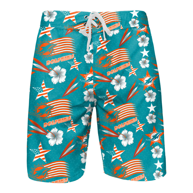 Miami Dolphins Americana Boardshorts  Board shorts, Miami dolphins, Dress  to impress