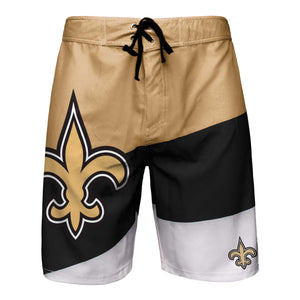 New Orleans Saints NFL Mens Color Dive Boardshorts