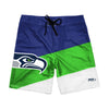 Seattle Seahawks NFL Mens Color Dive Boardshorts