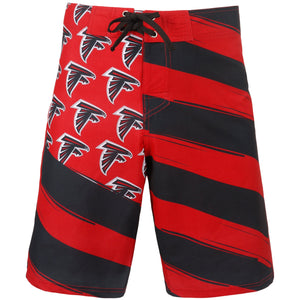 Atlanta Falcons NFL Mens Diagonal Flag Board Shorts