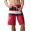 Atlanta Falcons NFL Mens Hibiscus Boardwalk Stripe Boardshorts