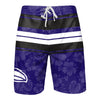 Baltimore Ravens NFL Mens Hibiscus Boardwalk Stripe Boardshorts