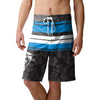 Carolina Panthers NFL Mens Hibiscus Boardwalk Stripe Boardshorts