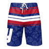 New York Giants NFL Mens Hibiscus Boardwalk Stripe Boardshorts