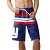 New York Giants NFL Mens Hibiscus Boardwalk Stripe Boardshorts