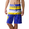 Los Angeles Rams NFL Mens Hibiscus Boardwalk Stripe Boardshorts