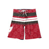 Tampa Bay Buccaneers NFL Mens Hibiscus Boardwalk Stripe Boardshorts