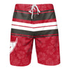 Tampa Bay Buccaneers NFL Mens Hibiscus Boardwalk Stripe Boardshorts