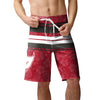 Tampa Bay Buccaneers NFL Mens Hibiscus Boardwalk Stripe Boardshorts