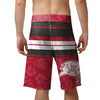 Tampa Bay Buccaneers NFL Mens Hibiscus Boardwalk Stripe Boardshorts