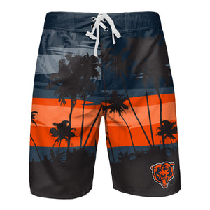 Chicago Bears NFL Mens Sunset Boardshorts