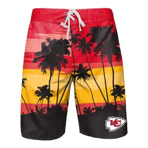 Kansas City Chiefs NFL Mens Sunset Boardshorts