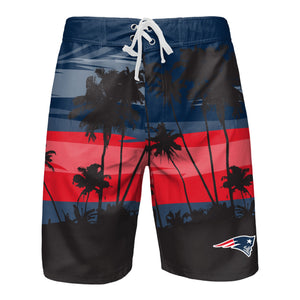 New England Patriots NFL Mens Sunset Boardshorts