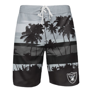 Las Vegas Raiders NFL Mens Sunset Boardshorts