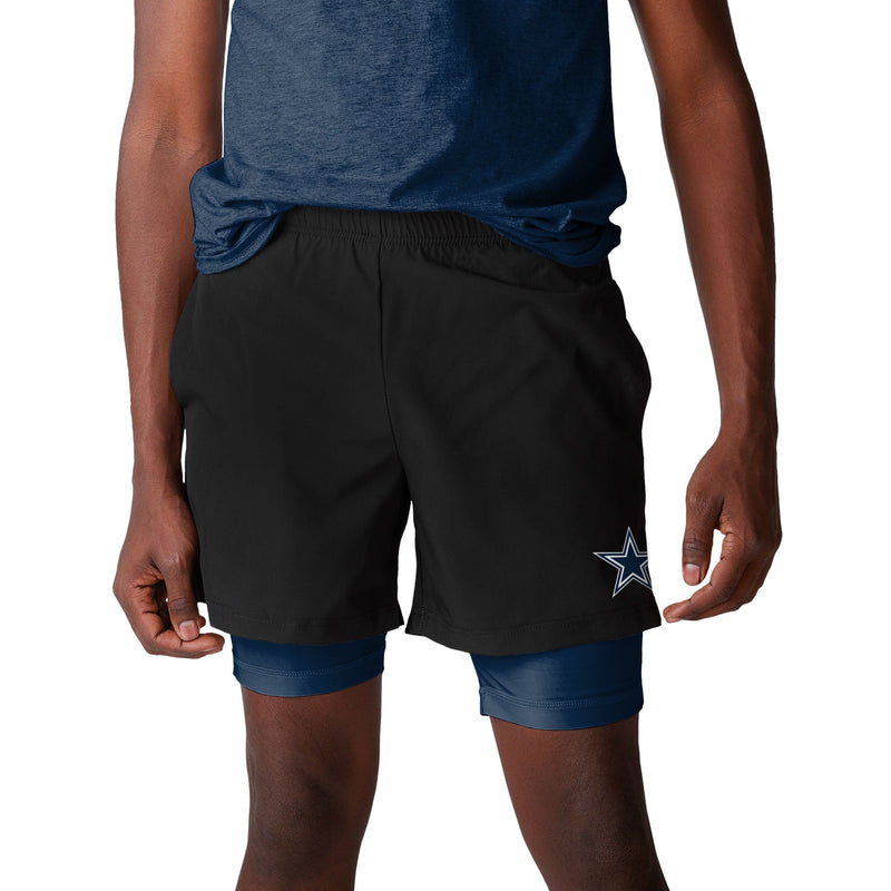 FOCO Dallas Cowboys NFL Mens Cool Camo Training Shorts