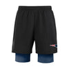 New England Patriots NFL Mens Black Team Color Lining Shorts