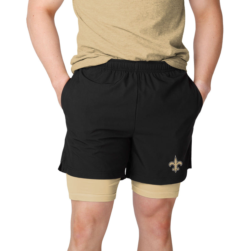 Official New Orleans Saints Shorts, Performance Short, Saints