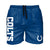 Indianapolis Colts NFL Mens Solid Wordmark 5.5" Swimming Trunks