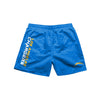 Los Angeles Chargers NFL Mens Solid Wordmark 5.5" Swimming Trunks