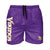 Minnesota Vikings NFL Mens Solid Wordmark 5.5" Swimming Trunks