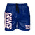 New York Giants NFL Mens Solid Wordmark 5.5" Swimming Trunks