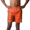 Denver Broncos NFL Mens Solid Wordmark Traditional Swimming Trunks