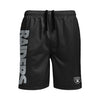 Las Vegas Raiders NFL Mens Solid Wordmark Traditional Swimming Trunks