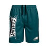 Philadelphia Eagles NFL Mens Solid Wordmark Traditional Swimming Trunks