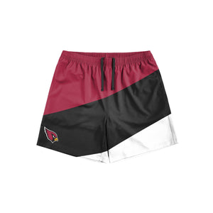 Arizona Cardinals NFL Mens Colorblock Double Down Liner Training Shorts