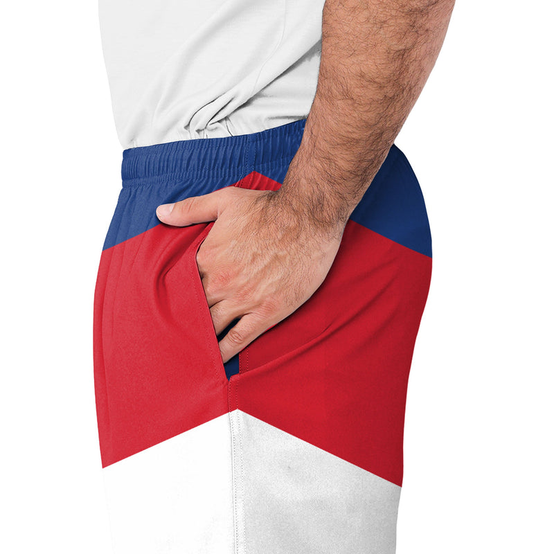 Buffalo Bills NFL Mens Colorblock Double Down Liner Training Shorts