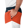 Chicago Bears NFL Mens Colorblock Double Down Liner Training Shorts