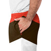 Cleveland Browns NFL Mens Colorblock Double Down Liner Training Shorts