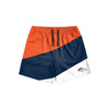 Denver Broncos NFL Mens Colorblock Double Down Liner Training Shorts