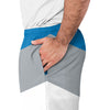 Detroit Lions NFL Mens Colorblock Double Down Liner Training Shorts