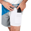 Detroit Lions NFL Mens Colorblock Double Down Liner Training Shorts