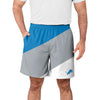 Detroit Lions NFL Mens Colorblock Double Down Liner Training Shorts