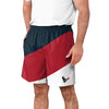 Houston Texans NFL Mens Colorblock Double Down Liner Training Shorts