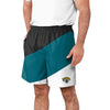 Jacksonville Jaguars NFL Mens Colorblock Double Down Liner Training Shorts