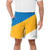 Los Angeles Chargers NFL Mens Colorblock Double Down Liner Training Shorts