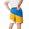 Los Angeles Chargers NFL Mens Colorblock Double Down Liner Training Shorts