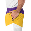 Minnesota Vikings NFL Mens Colorblock Double Down Liner Training Shorts