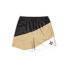 New Orleans Saints NFL Mens Colorblock Double Down Liner Training Shorts