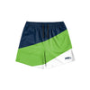 Seattle Seahawks NFL Mens Colorblock Double Down Liner Training Shorts