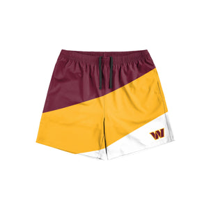 Washington Commanders NFL Mens Colorblock Double Down Liner Training Shorts