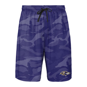 Baltimore Ravens NFL Mens Cool Camo Training Shorts