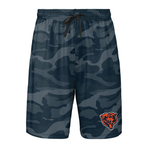 Chicago Bears NFL Mens Cool Camo Training Shorts