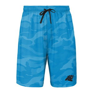 Carolina Panthers NFL Mens Cool Camo Training Shorts