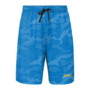 Los Angeles Chargers NFL Mens Cool Camo Training Shorts