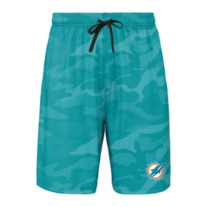Miami Dolphins NFL Mens Cool Camo Training Shorts