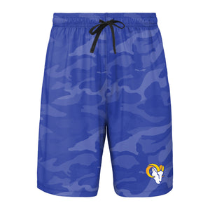 Los Angeles Rams NFL Mens Cool Camo Training Shorts